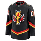 Calgary Flames  Alternate Premium Custom Jersey - Black/Red/White