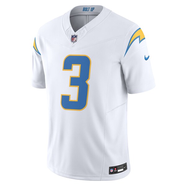 Derwin James Jr. Los Angeles Chargers Nike Vapor F.U.S.E. Limited Jersey - White/Powder Blue