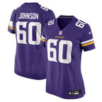 Marcellus Johnson Minnesota Vikings Nike Women's Team Game Jersey -  Purple