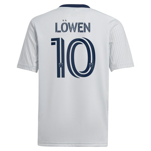 Eduard Löwen St. Louis City SC adidas Youth 2024 The Spirit Kit Replica Jersey - Gray