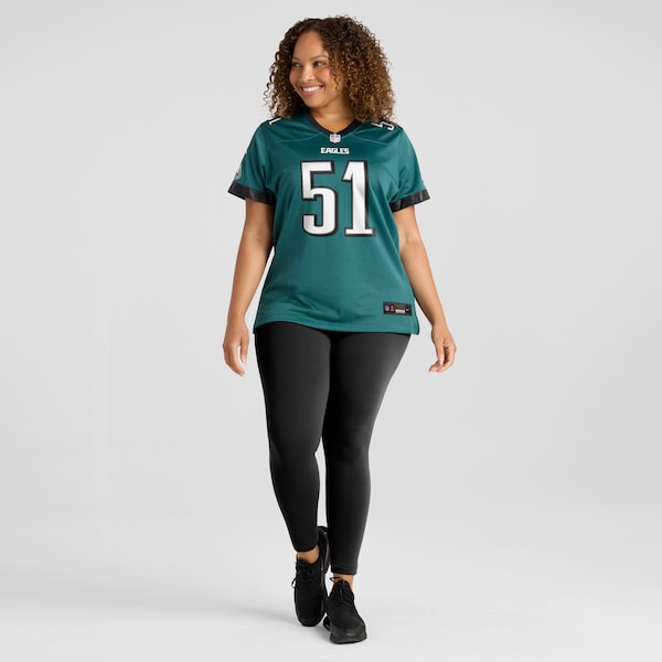Cam Jurgens Philadelphia Eagles Nike Women's Team Game Jersey - Midnight Green