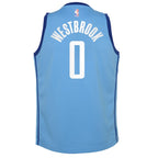 Russell Westbrook Houston Rockets Nike Youth 2020/21 Swingman Jersey Blue - City Edition