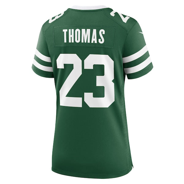Azareye'h Thomas New York Jets Nike Women's Team Game Jersey - Legacy Green