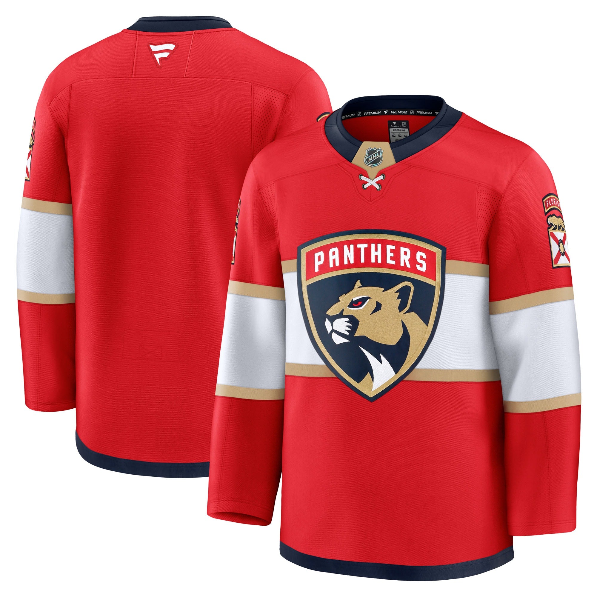 Florida Panthers  Away Premium Jersey - White/Red