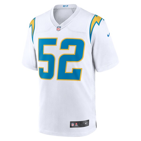 Khalil Mack Los Angeles Chargers Nike Game Jersey - White/Navy/Royal