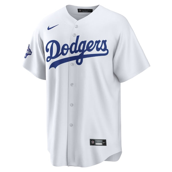 Mookie Betts Los Angeles Dodgers Nike Home 2025 World Series Champions Replica Jersey - White