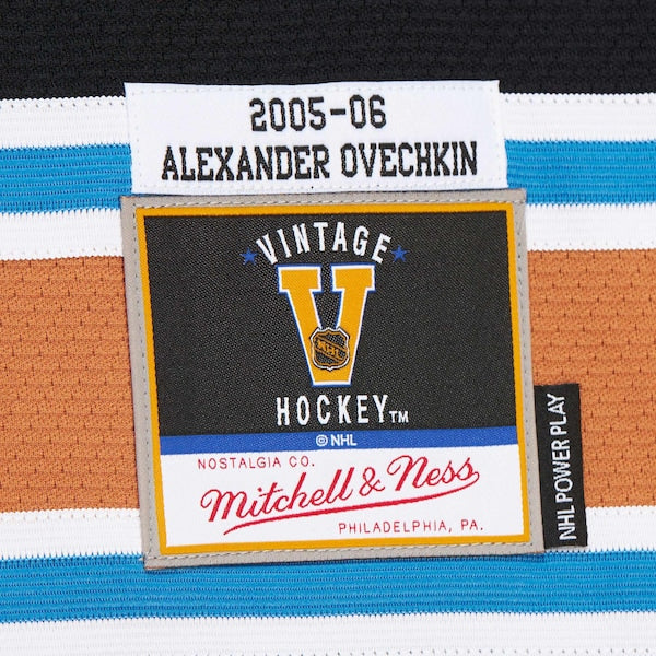 Alexander Ovechkin Washington Capitals 2005-06 Power Play Jersey - Black/White