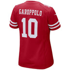 Jimmy Garoppolo San Francisco 49ers Nike Women's Game Player Jersey - Scarlet