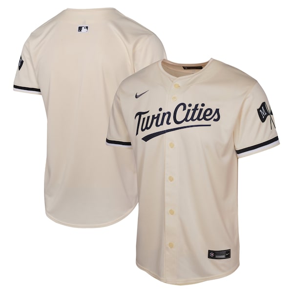 Minnesota Twins Nike Youth Alternate Limited Jersey - Cream