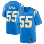 Junior Seau Los Angeles Chargers Nike Game Retired Player Jersey - Powder Blue/Royal
