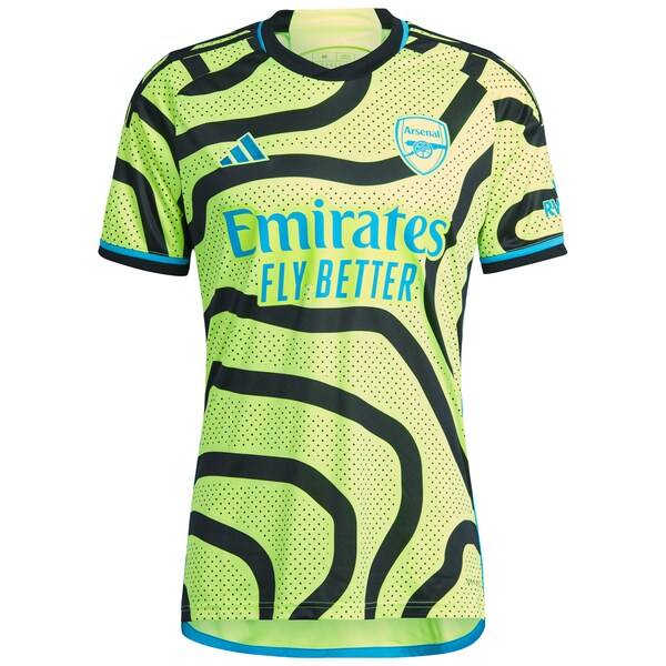 Arsenal adidas 2023/24 Away Replica Jersey - Yellow