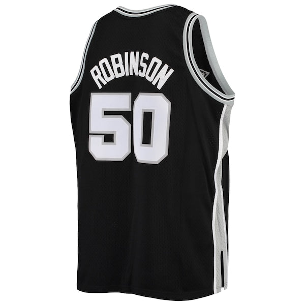 David Robinson San Antonio Spurs 1998/99 Big & Tall Hardwood Classics Swingman Jersey - Black