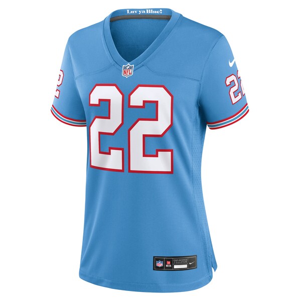 Derrick Henry Tennessee Titans Nike Women's Player Jersey - Light Blue/Navy