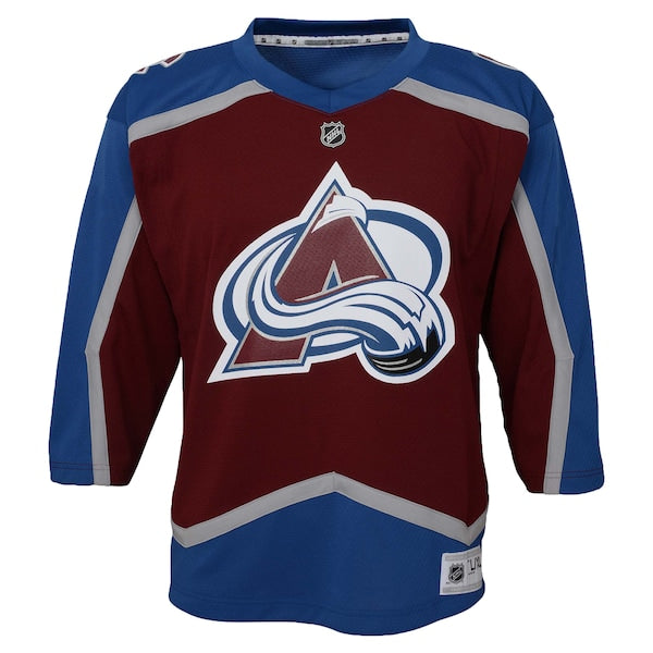 Colorado Avalanche Preschool Home Replica Custom Jersey - Maroon