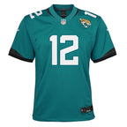 Travis Hunter Jacksonville Jaguars Nike Youth Team Game Jersey - Teal