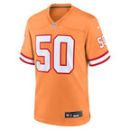 Vita Vea Tampa Bay Buccaneers Nike Throwback Game Jersey - Orange