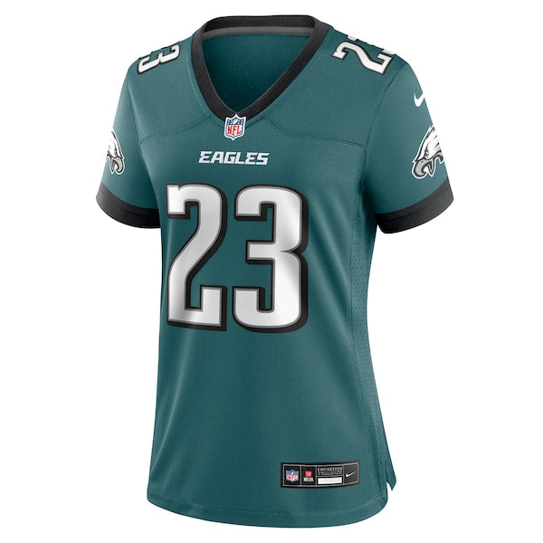 Eli Ricks Philadelphia Eagles Nike Women's Team Game Jersey - Midnight Green