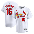 Nolan Gorman St. Louis Cardinals Nike Home Limited Player Jersey - White