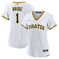 Pittsburgh Pirates Nike Women's #1 Bride Home Replica Jersey - White