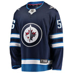 Kale Clague Winnipeg Jets  Home Breakaway Jersey - Navy