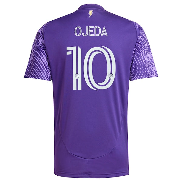 Martín Ojeda Orlando City SC adidas 2025 Perfect Storm Replica Player Jersey - Purple