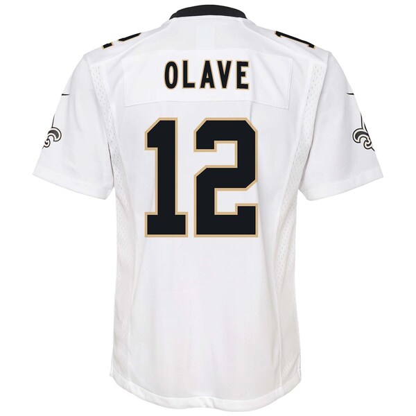 Chris Olave New Orleans Saints Nike Youth Game Jersey - White