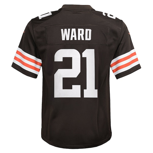 Denzel Ward Cleveland Browns Nike Youth Game Jersey - Brown