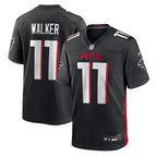 Jalon Walker Atlanta Falcons Nike 2025 NFL Draft First Round Pick  Game Jersey - Black