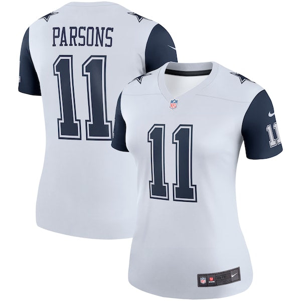 Micah Parsons Dallas Cowboys Nike Women's Alternate Legend Jersey - White/Navy