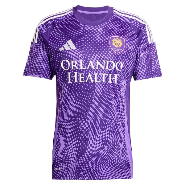 Robin Jansson Orlando City SC adidas 2025 Perfect Storm Replica Player Jersey - Purple