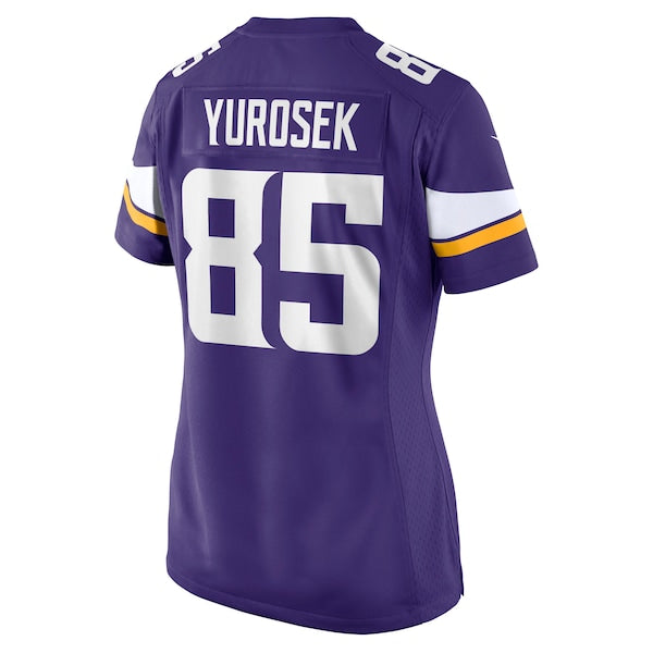 Ben Yurosek Minnesota Vikings Nike Women's Team Game Jersey -  Purple