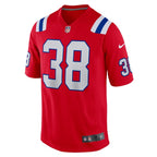 Rhamondre Stevenson New England Patriots Nike Alternate Game Player Jersey - Red/Navy/White