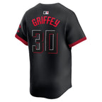 Ken Griffey Jr. Cincinnati Reds Nike City Connect Retired Limited Player Jersey - Black