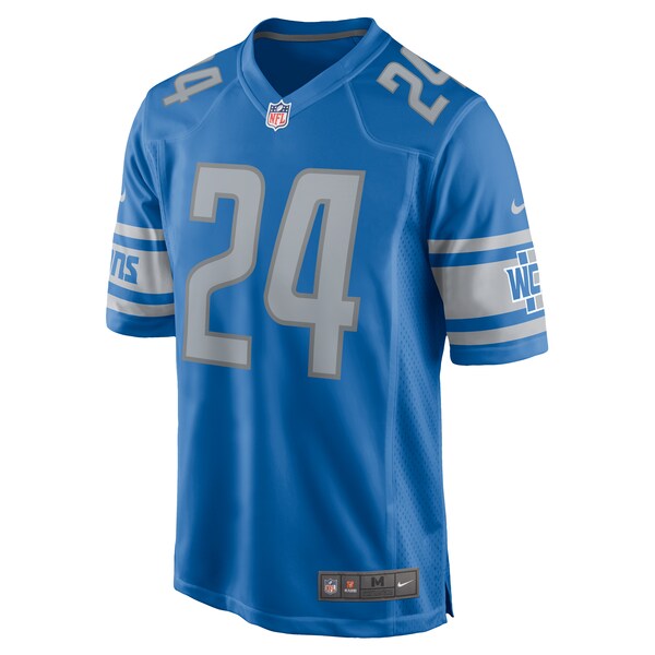 Steven Gilmore Detroit Lions Nike Team Game Jersey -  Blue