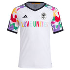 Nashville SC adidas 2024 Pride Pre-Match Top - White