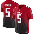 Drake London Atlanta Falcons Nike Vapor F.U.S.E. Limited Jersey - Red/Black