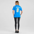 Omarion Hampton Los Angeles Chargers Nike Women's Team Game Jersey -  Powder Blue