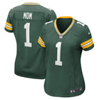 Number 1 Mom Green Bay Packers Nike Women's Game Jersey - Green