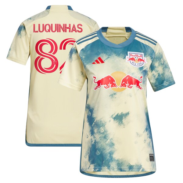 Luquinhas New York Red Bulls adidas Women's 2024 Daniel Patrick Kit Replica Jersey - Yellow