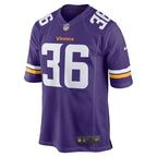 NaJee Thompson Minnesota Vikings Nike  Game Jersey -  Purple