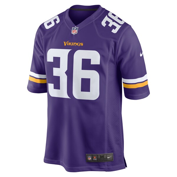 NaJee Thompson Minnesota Vikings Nike  Game Jersey -  Purple