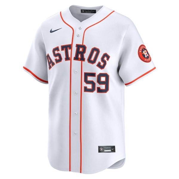 Framber Valdez Houston Astros Nike Home Limited Player Jersey - White