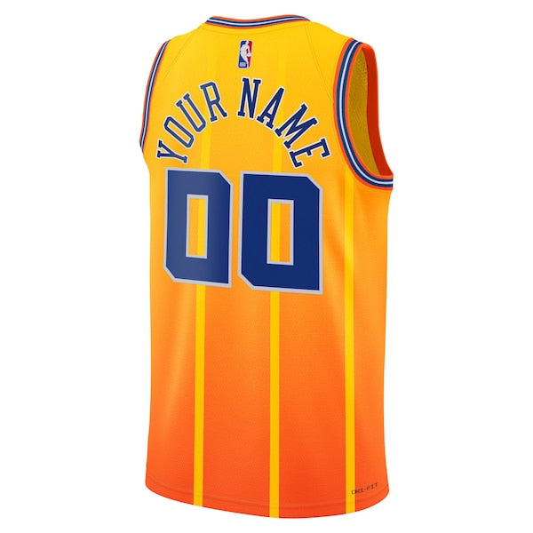 Charlotte Hornets Jordan Brand Unisex 2025/26 City Edition Swingman Custom Jersey - Orange