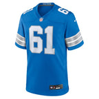 David Bada Detroit Lions Nike Team Game Jersey -  Blue