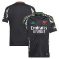 Arsenal adidas Youth 2024/25 Away Replica Jersey - Black