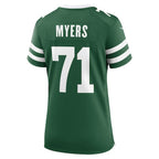 Josh Myers New York Jets Nike Women's Team Game Jersey - Legacy Green