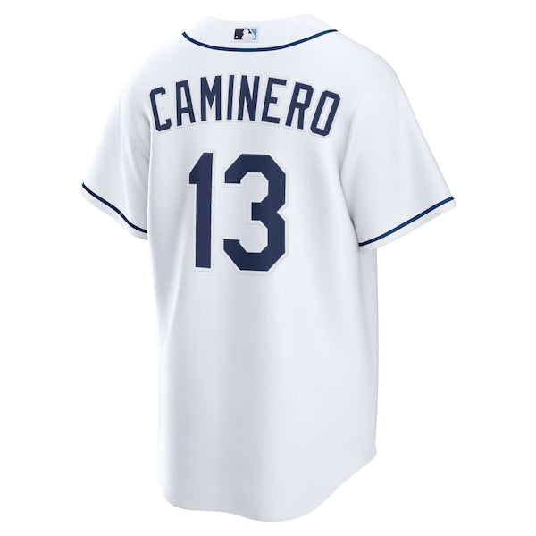 Junior Caminero Tampa Bay Rays Nike Home Replica Jersey - White