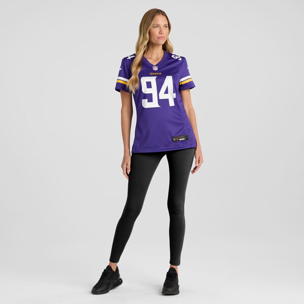 Taki Taimani Minnesota Vikings Nike Women's  Game Jersey -  Purple