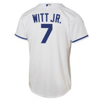 Bobby Witt Jr. Kansas City Royals Nike Youth Home Replica Player Jersey - White