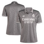 Los Merengues adidas Originals 2024/25 Third Replica Jersey - Charcoal